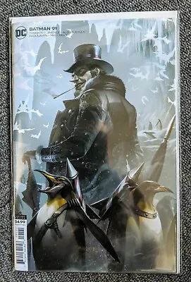Buy Batman #91 - Card Stock Francesco Mattina Variant DC Comic Book NEW FREE P+P • 15.95£