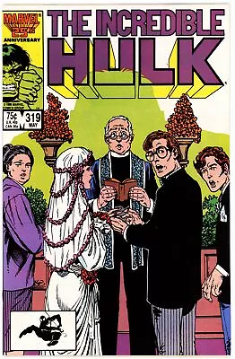 Buy Incredible Hulk (1968) #319 VF/NM 9.0 Marriage Of Bruce Banner And Betty Ross • 4.42£