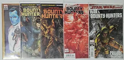 Buy Star Wars Bounty Hunters Comic Lot (5) (Marvel) NM Condition, Free Shipping! • 23.50£