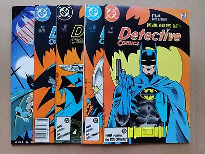 Buy Detective Comics 575-578  + Full Circle VF To VF/NM Year Two Todd McFarlane 1-4 • 60.24£