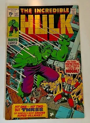 Buy The Incredible Hulk #127 (Mogol 1st App) TyRannus And Mole Man App. • 23.65£