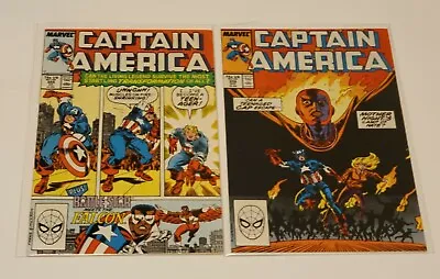 Buy Captain America # 355 & 356   (Marvel 1989)  Very Fine • 12.86£