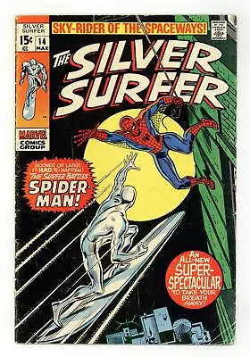Buy Silver Surfer #14 GD/VG 3.0 1970 • 39.41£