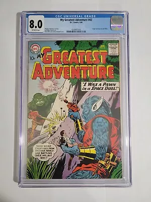 Buy My Greatest Adventure #42 DC Comics 1960 Elias Moreira Anderson CGC 8.0 • 120.64£