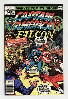 Buy Captain America #217 FN/VF 7.0 1978 1st Quasar Aka Marvel Man Aka Marvel Boy • 29.25£