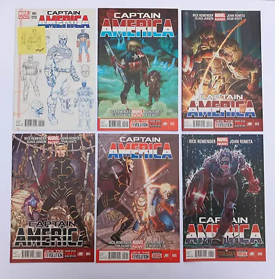Buy Marvel Comics - Captain America #1 #2 #3 #4 #5 #6 #7 #8 #9 #10 #11 #12 (2013) • 19.99£