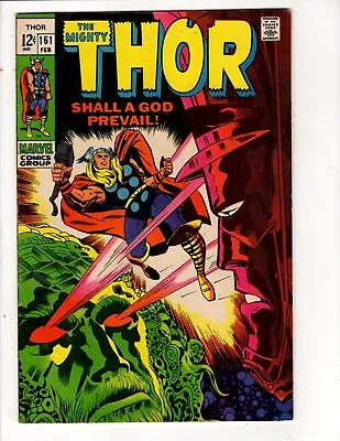 Buy The Mighty Thor # 161-1969-KEY(THIS BOOK HAS MINOR RESTORATION SEE DESCRIPTION) • 30.06£