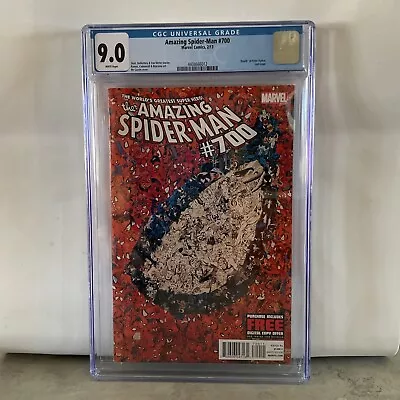 Buy Amazing Spider-Man #700  (Last Issue)  CGC 9.0 WP   (Death Of Peter Parker) • 71.48£