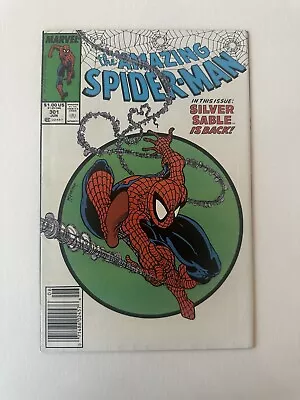 Buy Amazing SPIDERMAN #301 (1988)  McFARLANE - Silver Sable - RARE- U CGC IT! • 43.97£