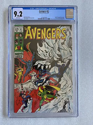 Buy Avengers #61 CGC 9.2 White Pages 1969 - Doctor Strange, Black Knight, Ymir • 228.73£