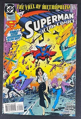 Buy Action Comics (1938) #700 VF/NM (9.0) Signed Curt Swan W/COA Superman  • 19.70£