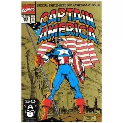 Buy Captain America (1968 Series) #383 In VF Minus Condition. Marvel Comics [z/ • 5.59£