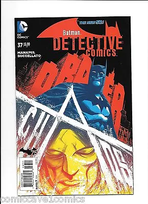Buy Detective Comics #37 | 2011 New 52 Series | Near Mint- (9.2) • 3.15£