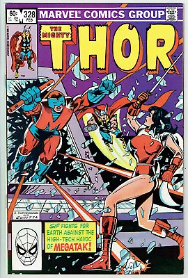 Buy THOR  328  NM/9.4 - Outstanding High Grade Sif Battle Cover! • 14.24£