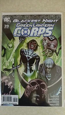 Buy  Blackest Night  Green Lantern Corps Issue 39  First Print  - 2009 • 4.95£