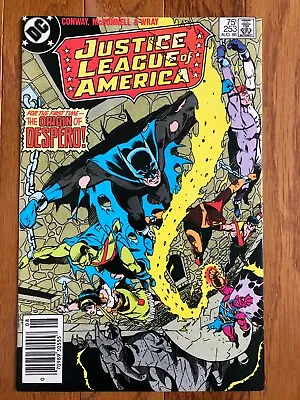 Buy Justice League Of America # 253  Despero Origin 1986 DC Comics Batman • 2.12£