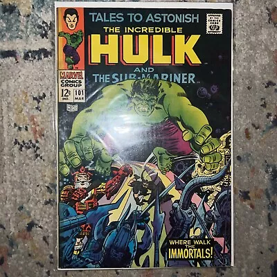 Buy Tales To Astonish #101 (Marvel 1968) Final Issue (1st Appearance Of Destiny) • 47.62£