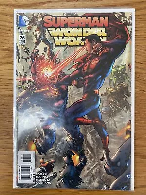 Buy Superman/Wonder Woman #26 Apr 2016 Tomasi/Mahnke Justice League Triptych Variant • 0.99£