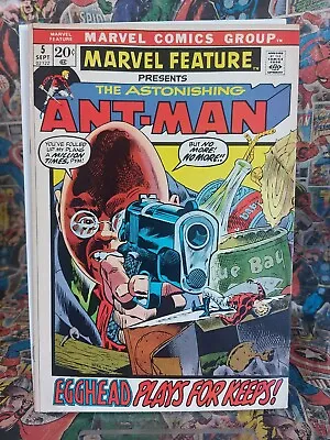 Buy Marvel Feature #5 FN/VF Ant-Man Marvel 1973 • 9.25£