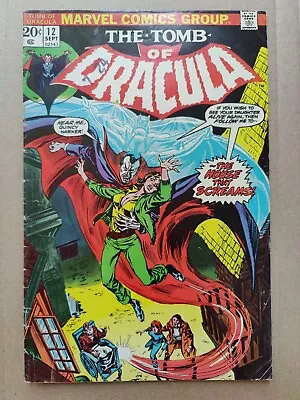 Buy Tomb Of Dracula #12 VG- To VG 2nd Appearance Blade 1973 Marvel Gene Colan • 27.67£