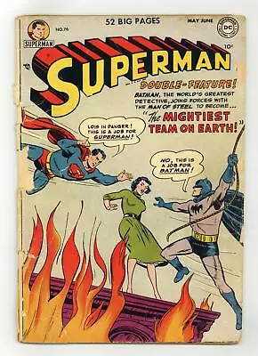 Buy Superman #76 FR 1.0 1952 • 647.61£