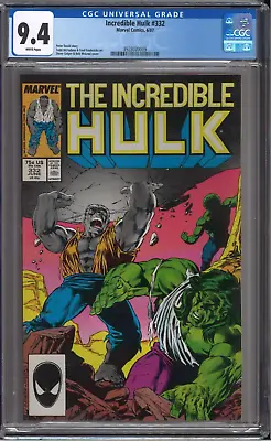 Buy Incredible Hulk #332 - CGC 9.4 McFarlane Interior • 39.51£