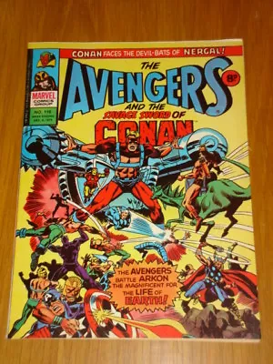 Buy Avengers #116 British Weekly 1975 December 6 Marvel • 3.99£