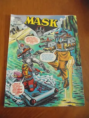 Buy Vintage MASK Comic Issue 51 Issue 1988 • 4.99£