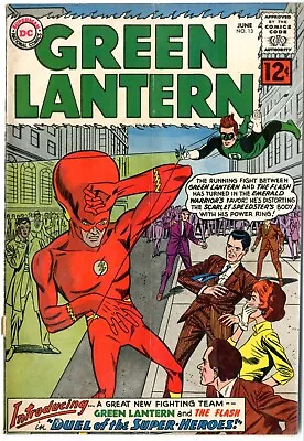Buy Green Lantern  # 13    VERY GOOD    June  1962   Flash X-over   Staple Pull Bott • 67.04£