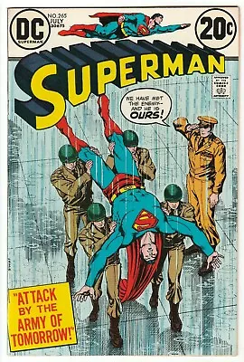 Buy Superman #265 July 1973 VF- 7.5 DC Comics • 17.37£