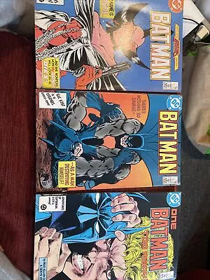 Buy Dc Comics Bundle Job Lot(18)1988 Batman Mixed Issues Staring From401-621 • 19.95£