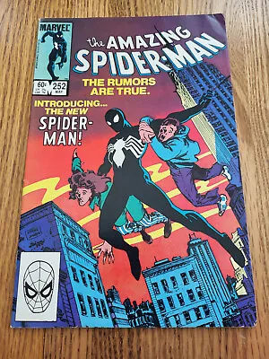 Buy Marvel Comics Amazing Spider-Man #252  Black Symbiote Costume (1984) - Very Good • 218.44£
