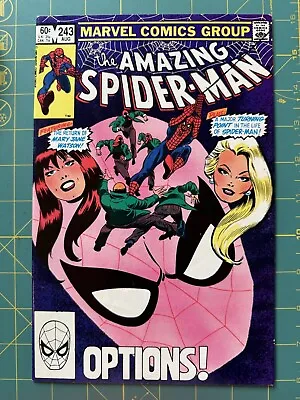 Buy The Amazing Spider-Man #243 - Aug 1983 - Vol.1 - Direct Edition - (698A) • 6.82£