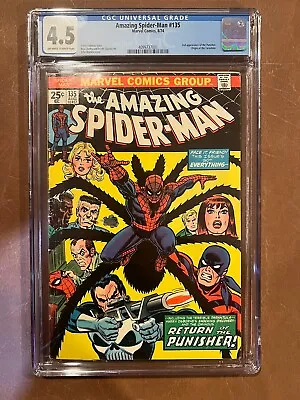Buy Amazing Spiderman 135 Cgc 4.5 • 90.92£