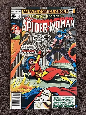 Buy SPIDER-WOMAN #4 (Marvel, 1978) The Hangman ~ Newsstand • 10.37£
