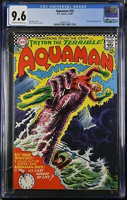 Buy Aquaman 32 Comic - CGC 9.6 (HIGHEST POP 3) • 1,185.91£