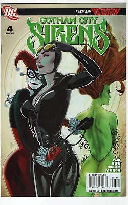 Buy Gotham City Sirens #4 March Cover Poison Ivy Harley Catwoman GGA DC Comic 2009 • 15.80£