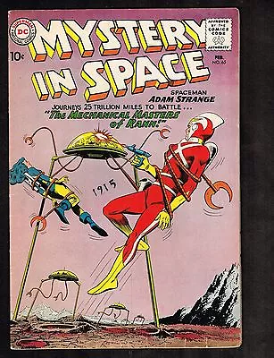 Buy Mystery In Space #65 ~ Masters Of Rann/ Adam Strange ~ 1961 (5.5) WH • 38.38£