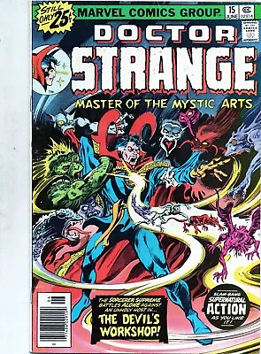 Buy Marvel Bronze Age Dr Strange Master Mystic 15 1976 Rare VG/FN 6.0 Comic Colan • 9.99£