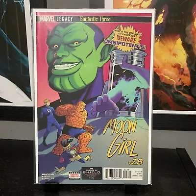 Buy Moon Girl And Devil Dinosaur #28 (2018) Marvel 1st Print Comic Omnipotentis • 19.95£