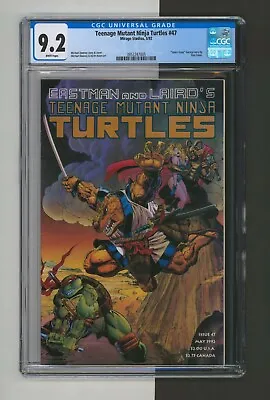Buy Teenage Mutant Ninja Turtles #47, CGC 9.2 NM- WP, 1992 1st Space Usagi • 138.35£