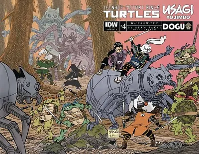 Buy Teenage Mutant Ninja Turtles Usagi Yojimbo WhereWhen #4 (A) Sakai IDW 2023 EB126 • 3.95£