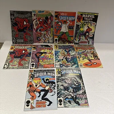 Buy SPECTACULAR SPIDER-MAN#132 1987 MARVEL COMICS Lot Of 10 Comics • 87.63£