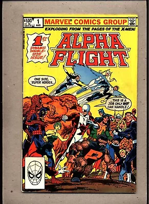 Buy ALPHA FLIGHT #1_AUGUST 1983_FINE+_1st DYNAMIC DOUBLE-SIZE ISSUE_JOHN BYRNE! • 2.20£