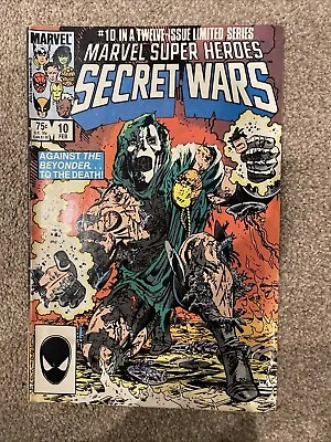 Buy Marvel Super Heroes Secret Wars #10 - February 1984 -Death To Beyonder! - Marvel • 14.99£