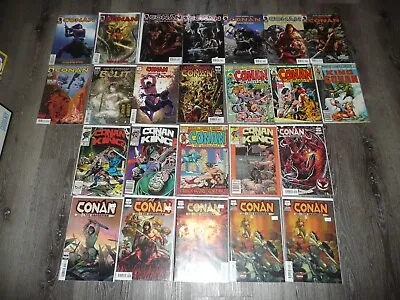 Buy Conan The Barbarian Marvel + DC Comics Lot Of 24 Bronze To Modern Age • 27.57£