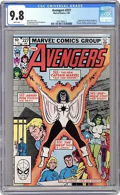 Buy Avengers #227 CGC 9.8 1983 4021795013 • 111.02£