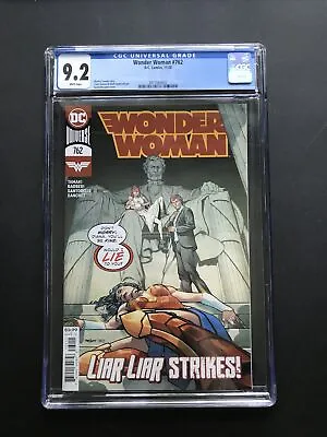 Buy Wonder Woman 762 CGC 9.2 (Liar Liar 1st Appearance, Marquez Cover, DC Comics) • 30.02£