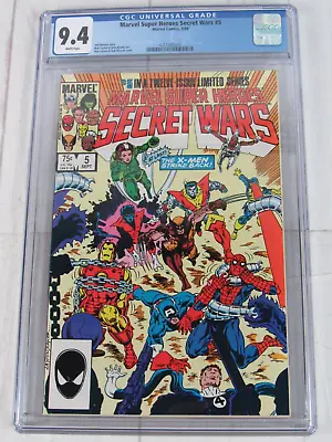 Buy Marvel Super Heroes: Secret Wars #5 CGC 9.4 WP 1984 Marvel Comics 4251605020 • 52.73£