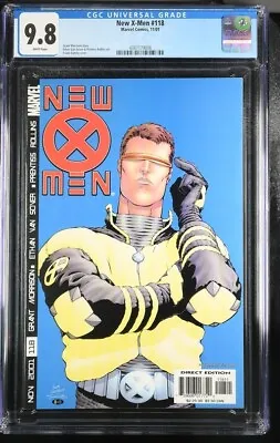 Buy New X-men #118 CGC 9.8 NM/M 1st App Of The Stepford Cuckoos & More! WP 2001 • 80.43£